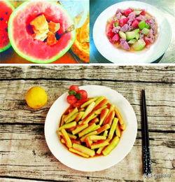 摆东西准备吃瓜